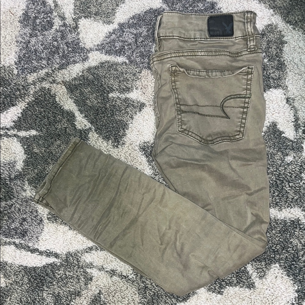 American Eagle Jegging Capris Cropped Skinny Woman’s 00 xs extra small